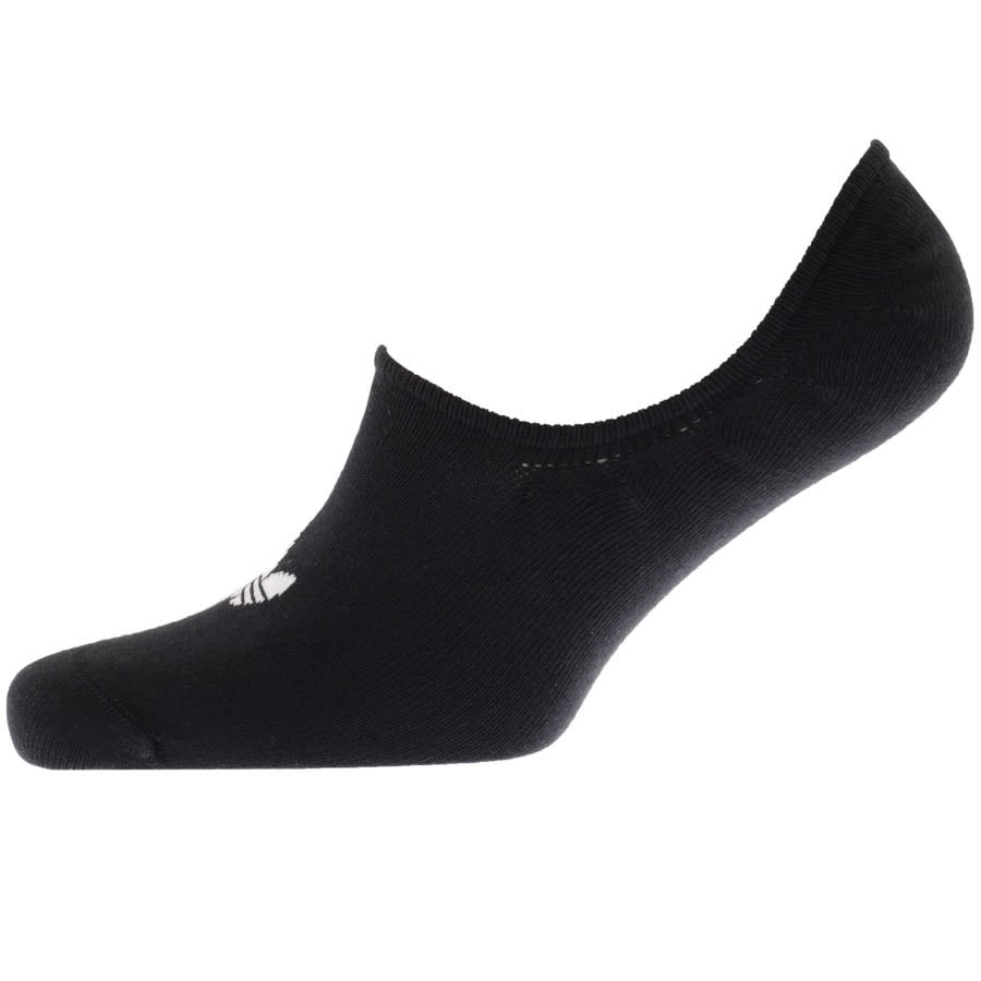 Alternative Image for Productadidas Originals Three Pack Low Cut Socks Black2
